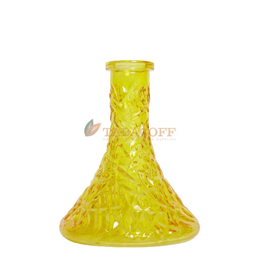 Колба для кальяна (Под уплотнитель) Crystal Yellow