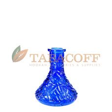 Колба для кальяна (Под уплотнитель) mini Crystal Blue
