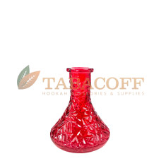 Колба для кальяна (Под уплотнитель) mini Crystal Red