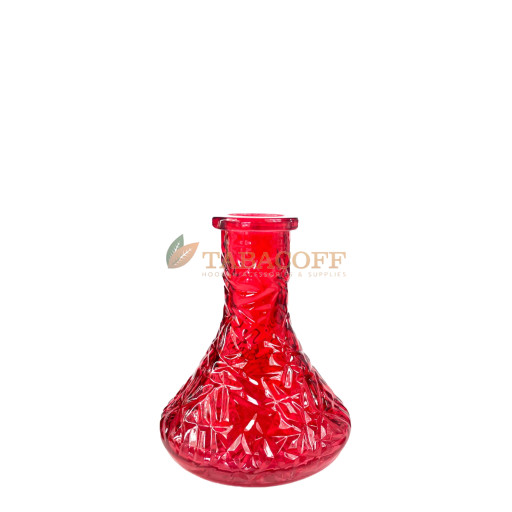 Колба для кальяна (Под уплотнитель) mini Crystal Red