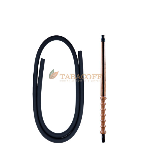 Шланг Soft-Touch силиконовый и мундштук Karma Line Black