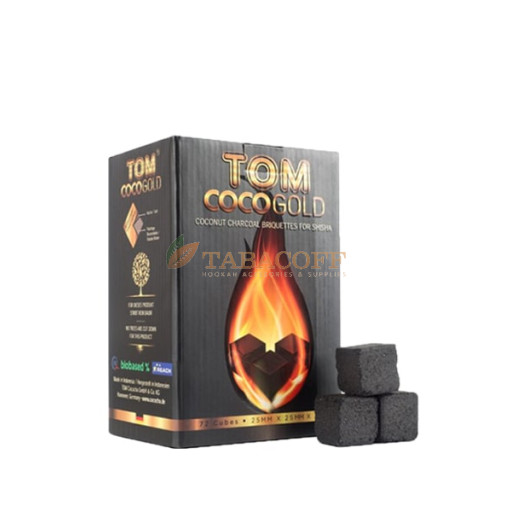 Уголь для кальяна Tom Coco Gold 1кг