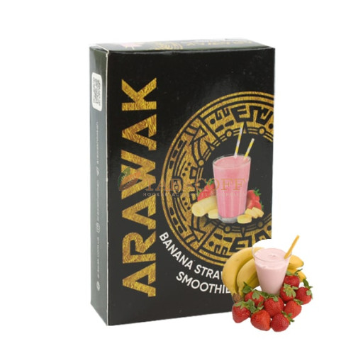 Табак для кальяна Arawak Banana Strawberry Smoothie (Банан, Клубника) 40 гр