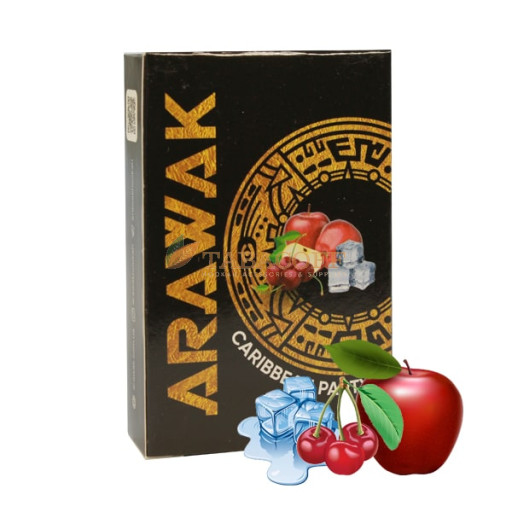 Табак для кальяна Arawak Caribbean Party (Яблоко, Вишня, Лёд) 40 гр