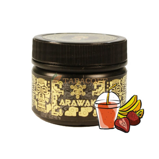 Табак для кальяна Arawak Banana Strawberry Smoothie (Банан, Клубника) 100 гр
