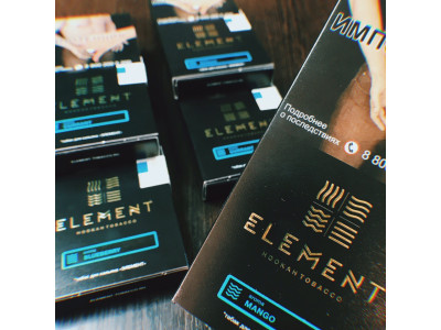 Табак Element. Обзор и популярные вкусы