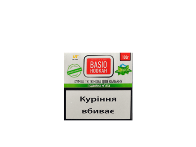 Акцизный украинский табак для кальяна Basio