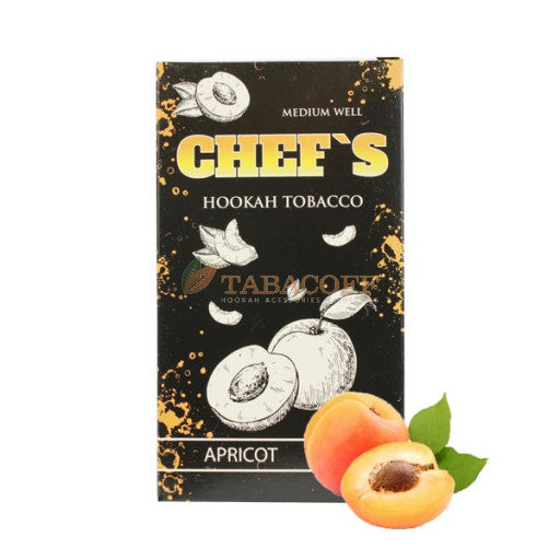 Тютюн для кальяну Chef's Apricot (Стиглий солодкий абрикос) 100 гр