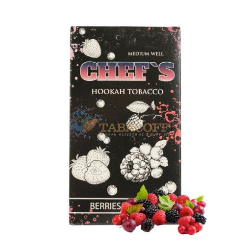 Тютюн для кальяну Chef's Berries (Лісові ягоди) 100 гр