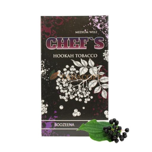 Тютюн для кальяну Chef's Boozeena (Смак ягід та квітів бузини) 100 гр