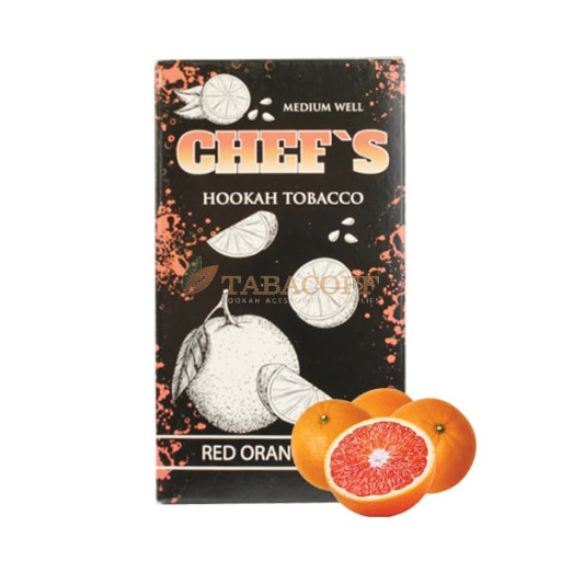 Тютюн для кальяну Chef's Red Orange (Червоний сицилійський апельсин) 100 гр