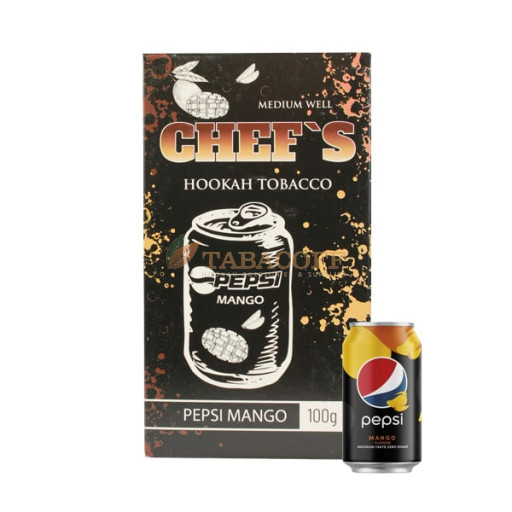 Тютюн для кальяну Chef's Pepsi mango (Пепсі зі смаком манго) 100 гр