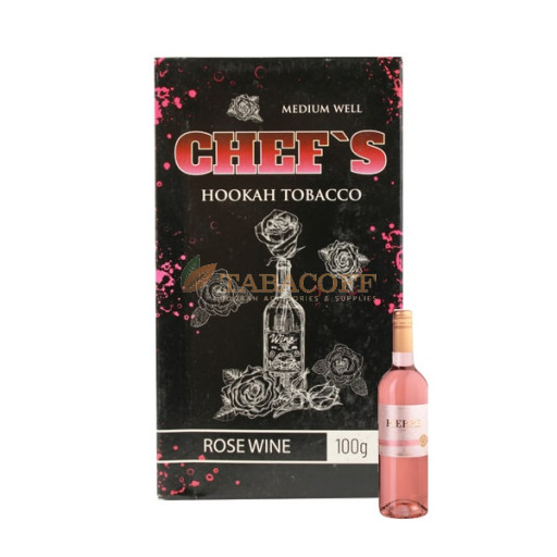 Тютюн для кальяну Chef's Rose wine (Рожеве вино) 100 гр