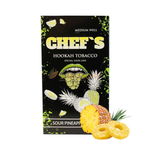 Тютюн для кальяну Chef's Sour Pineapple (Кислий ананас) 100 гр