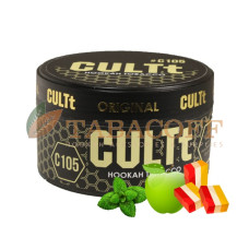 Тютюн для кальяну CULTt C105 (Яблоко, Ментол, Мармелад)