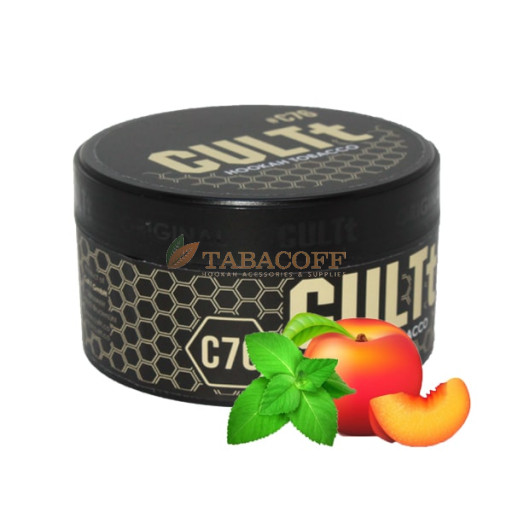 Тютюн для кальяну CULTt C76 (Персик, М'ята) 