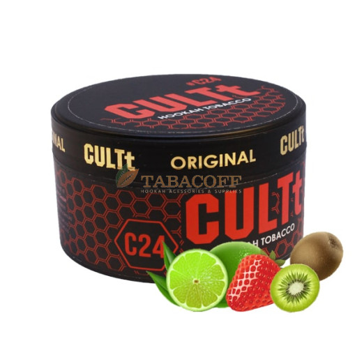 Тютюн для кальяну CULTt C24 (Клубника, Киви, Лайм)