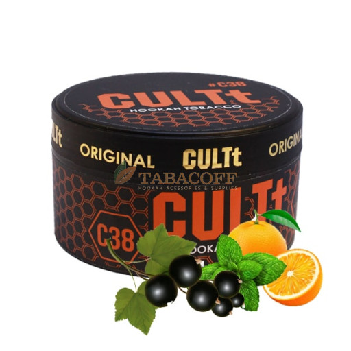 Тютюн для кальяну CULTt C38 (Апельсин, Смородина, Мята)