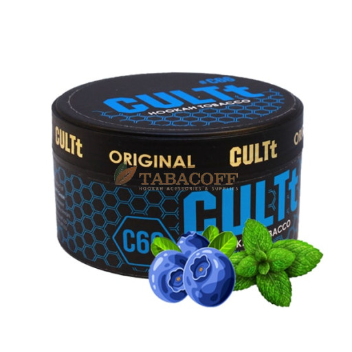 Тютюн для кальяну CULTt C66 (Черника, Мята) 