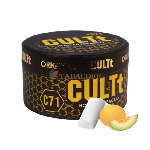 Тютюн для кальяну CULTt C71 (Жвачка, Медова диня)