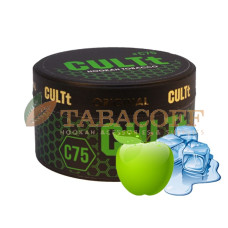 Тютюн для кальяну CULTt C75 (Зелене яблоко, Лід) 