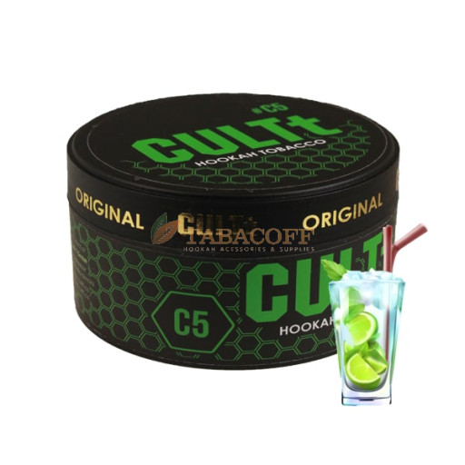 Тютюн для кальяну CULTt C5 (Мята, Лёд, Мохито) 