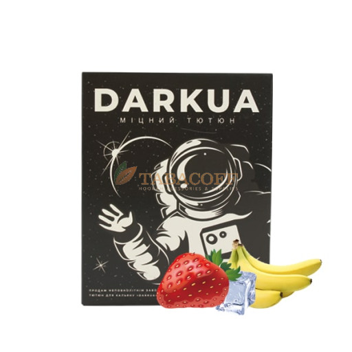 Табак для кальяна DARKUA Space Smoothie (Лёд, Клубника, Банан) 100 гр