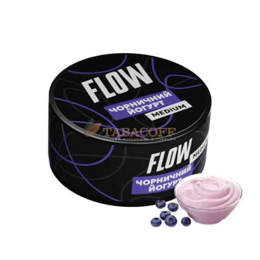 Тютюн Flow (Флоу) Чорничний Йогурт 100г