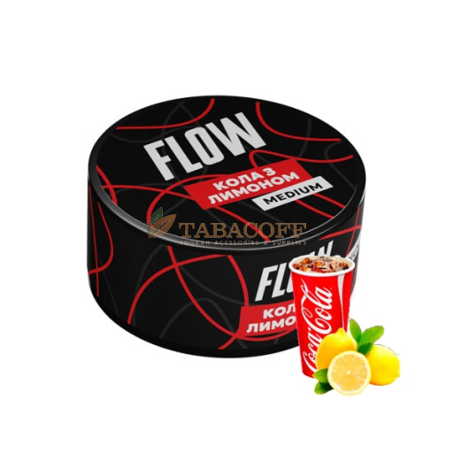 Тютюн Flow (Флоу) Кола з Лимоном 100г