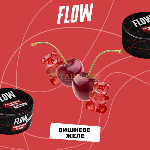 Тютюн Flow (Флоу) Вишневе Желе 250г