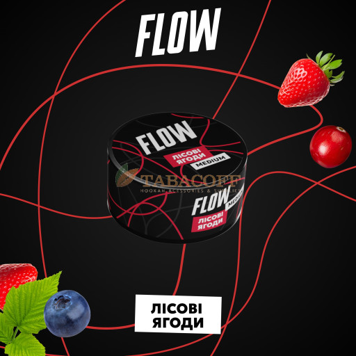 Тютюн Flow (Флоу) Лісові Ягоди 100г