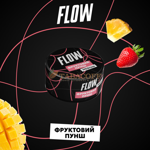 Тютюн Flow (Флоу) Фруктовий Пунш 250г