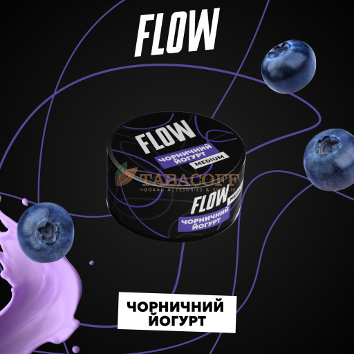 Тютюн Flow (Флоу) Чорничний Йогурт 250г