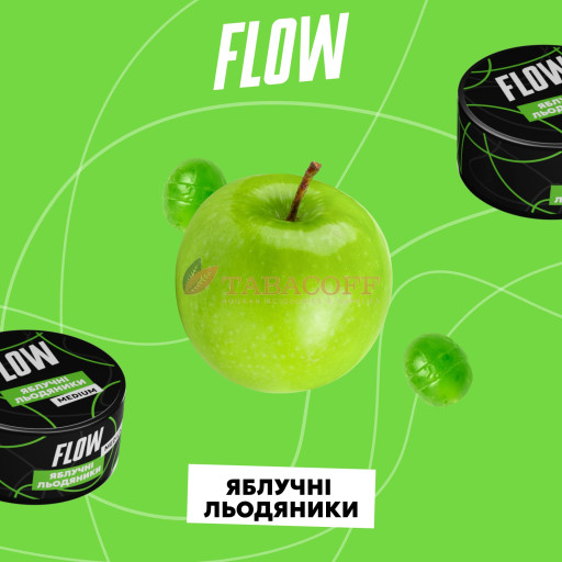 Тютюн Flow (Флоу) Яблучні Льодяники 250г