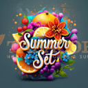 Тютюн для кальяну Hard Summer set (Літній мікс) 40 гр. Фото.