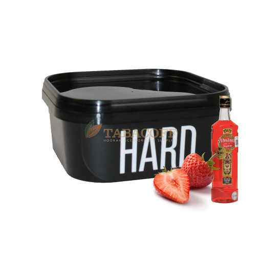 Тютюн для кальяну Hard Strawberry Absithe (Полуничний абсент) 250 гр