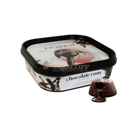 Бестабачная смесь для кальяна Indigo Chocolate rum (Шоколадный ром) 100 гр