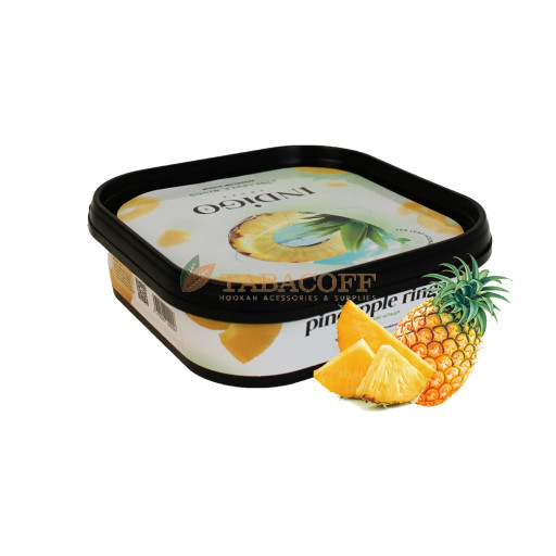 Бестабачная смесь для кальяна Indigo Pineapple rings (Ананасовые кольца) 100 гр