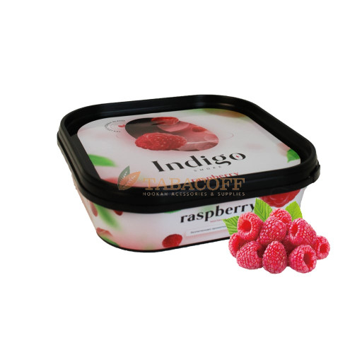 Бестабачная смесь для кальяна Indigo Raspberry (Малина) 100 гр