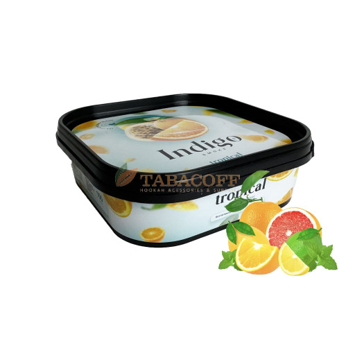 Бестабачная смесь для кальяна Indigo Tropical (Тропикал) 100 гр