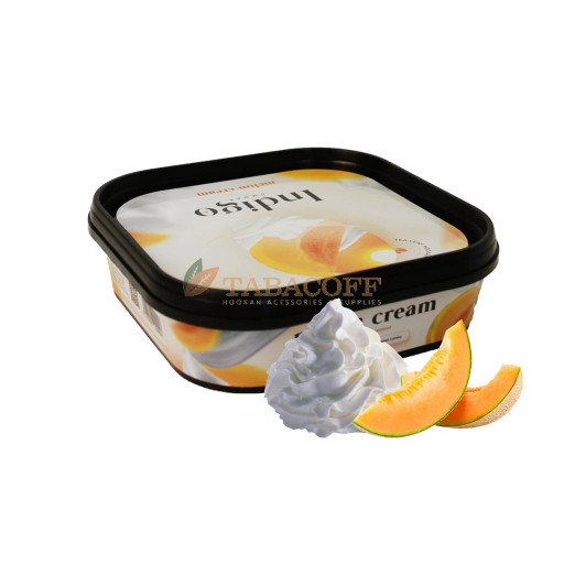 Бестабачная смесь для кальяна Indigo Melon cream (Дыня с кремом) 100 гр
