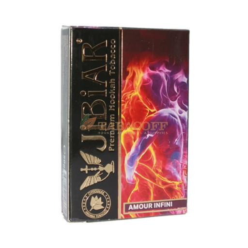 Табак для кальяна Jibiar Amour Infini (Арбуз, Манго, Маракуйя, Питайя) 50 гр