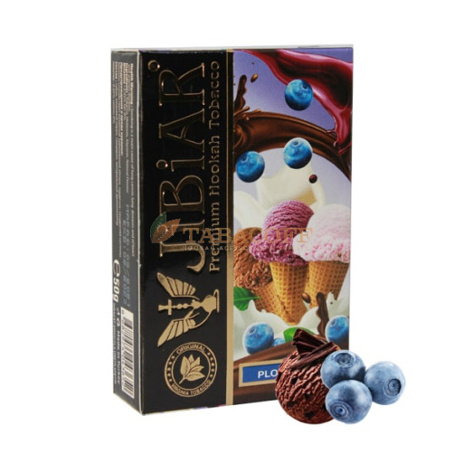 Табак для кальяна Jibiar Plombir Blue (Пломбир, Черника) 50 гр