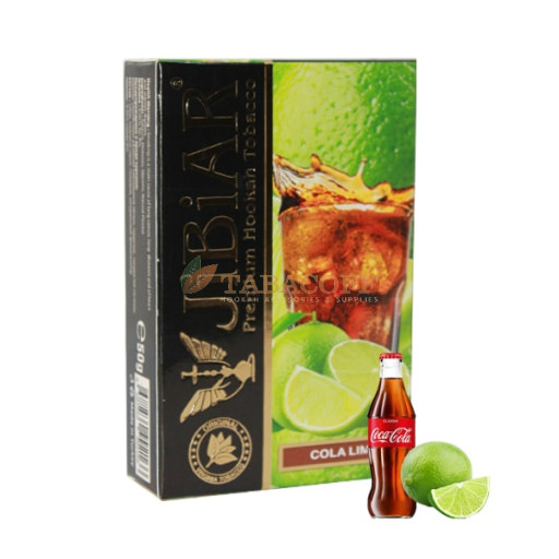 Табак для кальяна Jibiar Cola Lime (Кола, Лайм) 50 гр