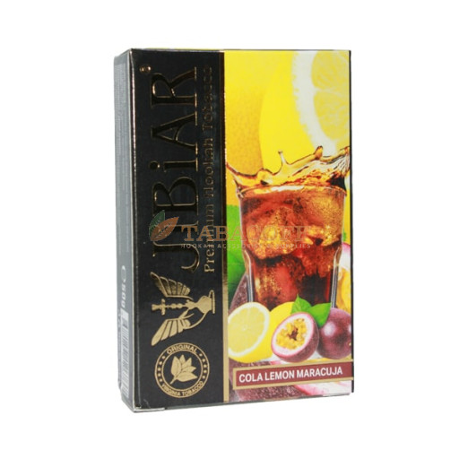 Табак для кальяна Jibiar Cola Lemon Maracuja (Кола, Лимон, Маракуя) 50 гр