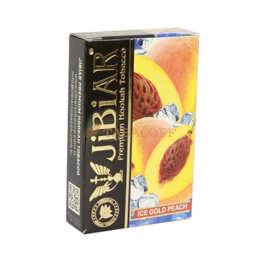 Табак для кальяна Jibiar Ice Gold Peach (Свіжий Персик) 50 гр