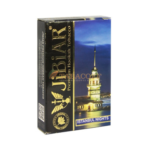 Табак для кальяна Jibiar Istanbul night (Черника, Эжевика, Малина, Корица) 50 гр