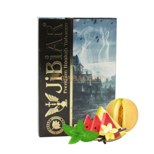 Табак для кальяна Jibiar Dejavu (Арбуз, ваниль, мята, диня) 50 гр