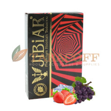 Табак для кальяна Jibiar Hypnotic (Черника, лёд, черный виноград) 50 гр