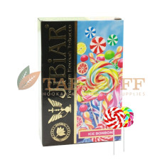 Табак для кальяна Jibiar Ice Bon Bon (Лёд, леденцы, малина, клубника) 50 гр